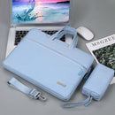 15.6 Inch Inner Bag With Shoulder Strap For Handbag Or Laptop - Power Bag - Grey