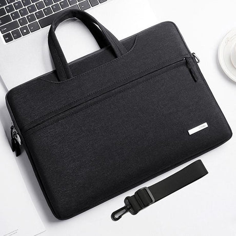 15.6 Inch Inner Bag With Shoulder Strap For Handbag Or Laptop - Grey