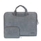 11.6 Inch Simple Business Laptop Bag With Liner - Ls-116 - Snowflake Nylon Gray