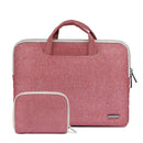 11.6 Inch Simple Business Laptop Bag With Liner - Ls-116 - Snowflake Nylon Gray