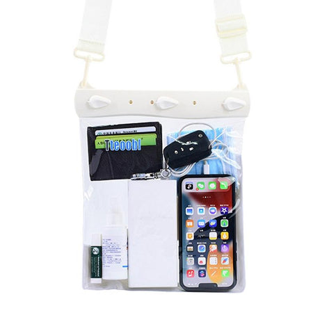 Waterproof Shoulder Messenger Bag For Sundries Phone Compatible - Blue