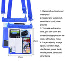 Waterproof Shoulder Messenger Bag For Sundries Phone Compatible - Blue