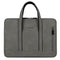 13 / 13.3 Inch Q5 Laptop Liner Bag - Waterproof & Wear-Resistant - Light Gray