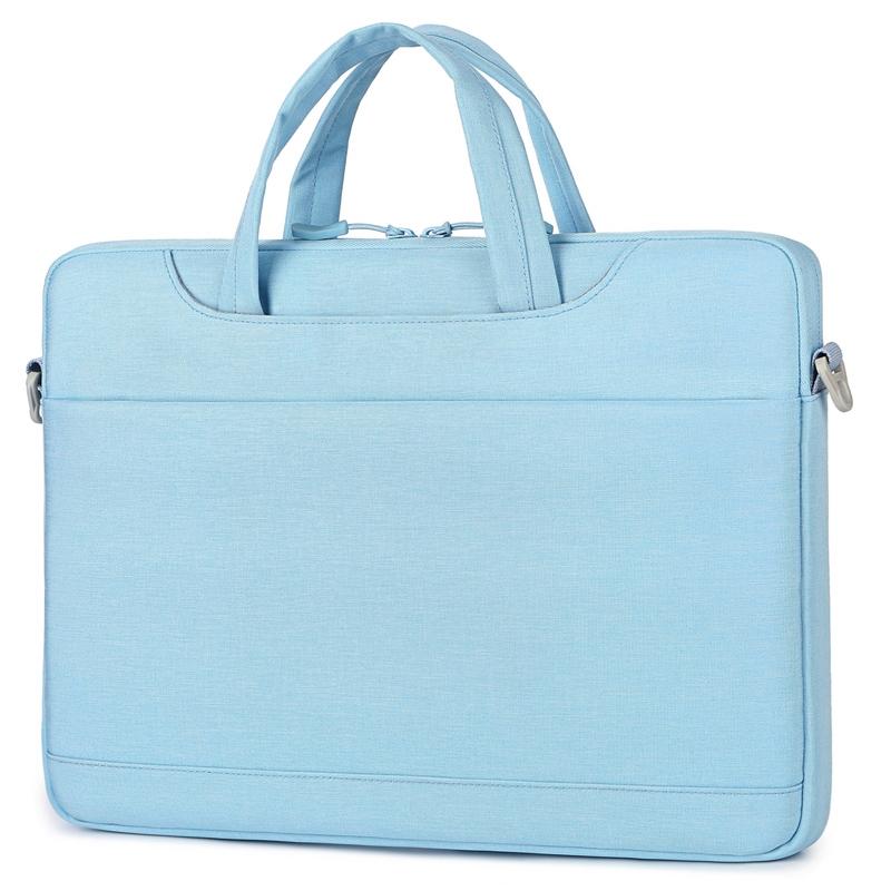 Waterproof Oxford Cloth Laptop Handbag - Fits 13.3-14 Inch - P510 - Blue