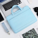 Waterproof Oxford Cloth Laptop Handbag - Fits 13.3-14 Inch - P510 - Blue