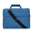 11.6 Inch Laptop Bag - Portable One Shoulder Zipper For Macbook Samsung Sony Dell Alienware Chuwi Asus Hp - Dark Blue