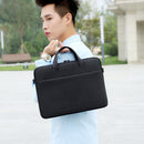 Versatile Laptop Shoulder Bag - Single Strap - Black