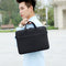 Versatile Laptop Shoulder Bag - Single Strap - Black