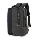 Large-Capacity Laptop Backpack With Usb Charging - Ideal For Business Commuters - Grey