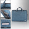 13.3 Inch Simple Business Laptop Bag With Liner - Ls-116 - Snowflake Nylon Gray