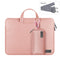 15 Inch Waterproof Laptop Bag With Power Pack And Inner Pouch - Rose Gold