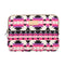 14 Inch Lingge Laptop Liner Bag With Stylish Pattern - Rose Red Pattern Geometry