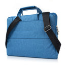 15.4 Inch Laptop Bag - Portable One Shoulder Zipper For Macbook Samsung Sony Dell Alienware Chuwi Asus Hp - Dark Blue