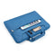 15.4 Inch Laptop Bag - Portable One Shoulder Zipper For Macbook Samsung Sony Dell Alienware Chuwi Asus Hp - Dark Blue