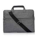 15.4 Inch Laptop Bag - Portable One Shoulder Zipper For Macbook Samsung Sony Dell Alienware Chuwi Asus Hp - Dark Blue