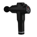 Portable Fascia Massage Gun For Muscle Relaxation - 12 Gears Black