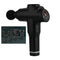 Portable Fascia Massage Gun For Muscle Relaxation - 12 Gears Black