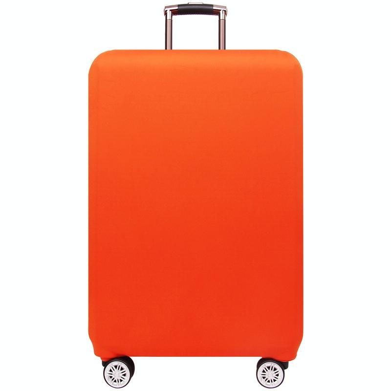 Stretch Luggage Dust-Proof Cover - Durable & Protective - Size S - Rose Red