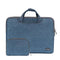 11.6 Inch Simple Business Laptop Bag With Liner - Ls-116 - Snowflake Nylon Dark Blue