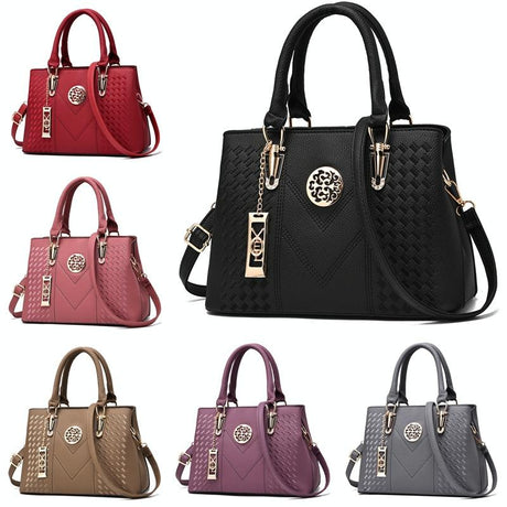 Women Leather Messenger Handbag - Stylish And Functional