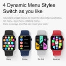 Waterproof Smart Watch With Colour Screen - 1 Inch