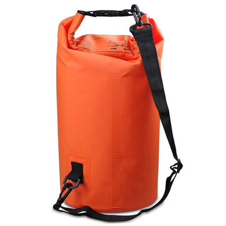 Waterproof Single Shoulder Bag Dry Sack 10L Capacity - Orange