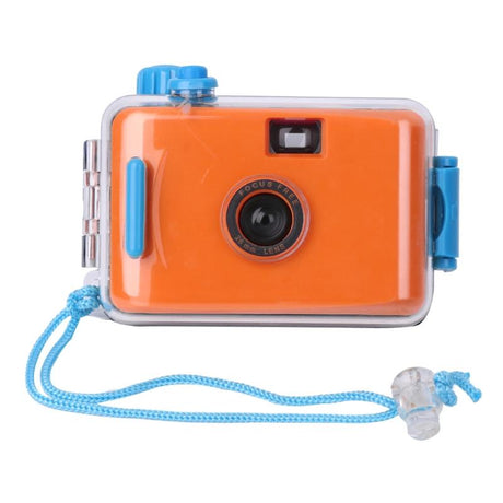 Waterproof Retro Film Camera For Kids - Mini Point-And-Shoot 5M