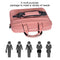 13.3 Inch Waterproof Anti-Theft One-Shoulder Handbag With Suitcase Belt - Pink