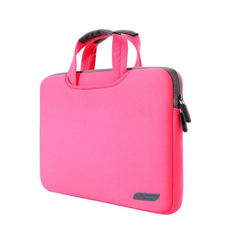 Portable Air Permeable Sleeve For 12 Laptops - 32X21X2Cm - Pink