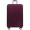 Stretch Luggage Protective Cover - Durable & Dust-Proof - Size M - Purple Red