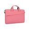 Portable 13.3 Laptop / Tablet Bag With Dual Pockets And Soft Handle - Pink