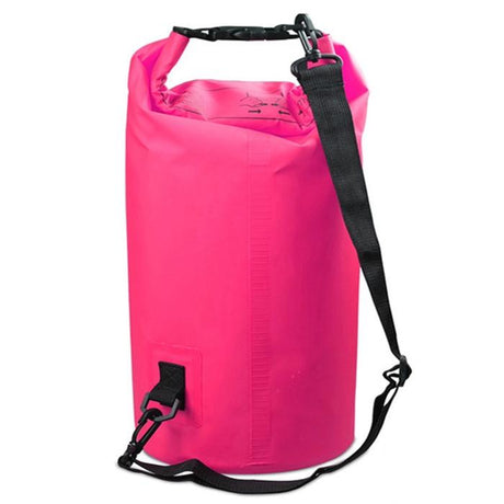 Waterproof Single Shoulder Bag Dry Sack 10L Capacity - Pink