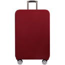 Stretch Luggage Protective Cover - Durable & Dust-Proof - Size L - Purple Red