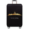 Thickened Luggage Cover - Elastic Wear-Resistant Anti-Dust Protection - Size L - Colourful Watercolour