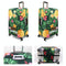 Stretchy Luggage Dust Cover - Durable & Protective - Size L - Sword Leaf Forest - L