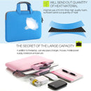 Portable Air Permeable Handheld Sleeve For Macbook Air / Pro And Laptops - 38X27.5X3.5Cm 15.4 Inch