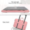 Waterproof Portable One-Shoulder Handbag For 13.3 Laptops With Strap & Magic Stick - Pink