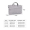 Portable Laptop Tablet Bag - 15.6 Inch Double Side Pockets Soft Handle Oxford Cloth - Deep Space Gray - Pink