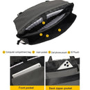 Anti-Drop Crossbody Laptop Bag - Fits 13.3-16 Inch - Airbag Protection - Turmeric White