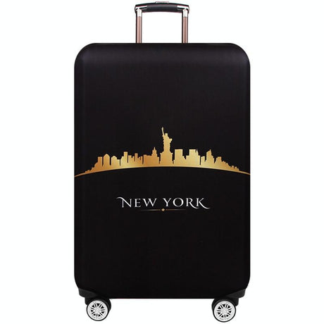 Thickened Luggage Cover - Elastic Wear-Resistant Anti-Dust Protection - Size L - Paris Tower