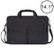 Stylish Zipper Laptop Bag With Shoulder Strap - Durable & Breathable - Dark Gray