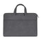 Waterproof Portable One-Shoulder Handbag For 13.3 Laptops With Hidden Zipper And Suitcase Belt - Dark Gray