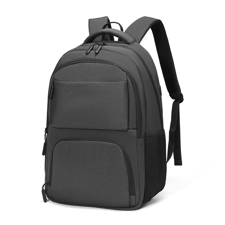 Multifunctional Oxford Laptop Backpack - Cxs-615 - Dark Gray