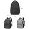 Multifunctional Oxford Laptop Backpack - Cxs-615 - Dark Gray