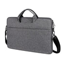 Hidden Portable One-Shoulder Handbag For 14.1 Laptops - Waterproof Oxford Cloth - Dark Gray