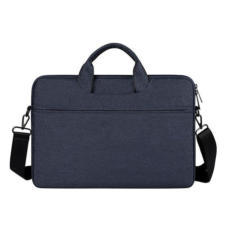 Hidden Portable One-Shoulder Handbag For 14.1 Laptops - Waterproof Oxford Cloth - Dark Gray