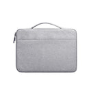 Waterproof Oxford Cloth Laptop Handbag With Trolley Strap - Dark Gray