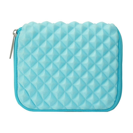 Textured Diamond Laptop Bag - Power - Mint Green