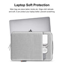 14-15 Inch Laptop Sleeve Briefcase With Zipper And Handle - Grey