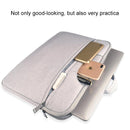 Lightweight Laptop Bag With Durable Zipper For Macbook Samsung Sony Dell Alienware Chuwi Asus Hp - Grey